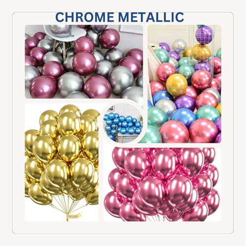 Metallic Chrome Balloons