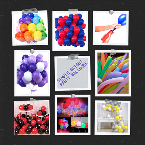 Simple Party Balloons