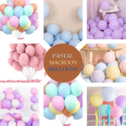 Macroon Pastal Balloons