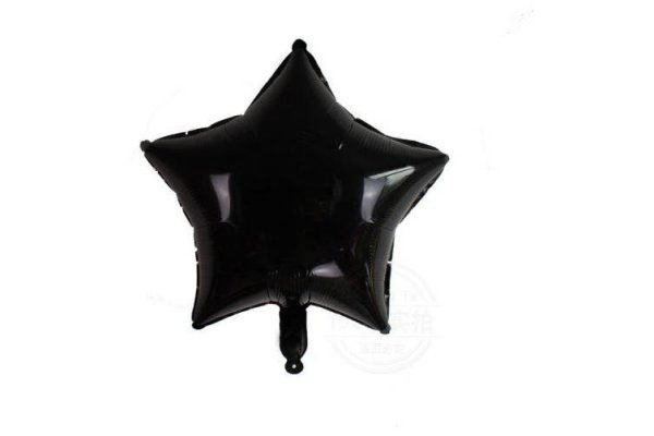 Black Hearts & Stars Foil Balloons Set - Image 2