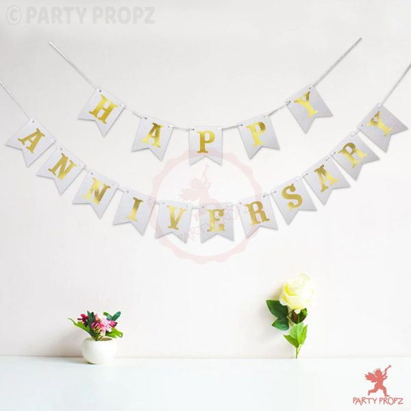 Happy Anniversary Red & White Decoration Set - Image 3