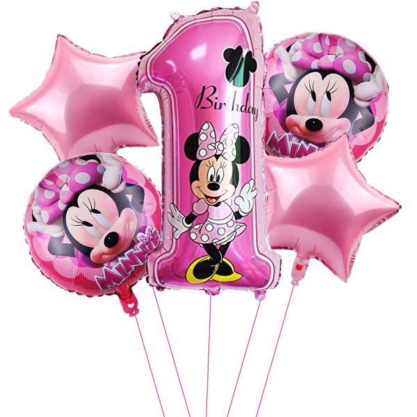 Minnie Mouse First Birthday Theme set