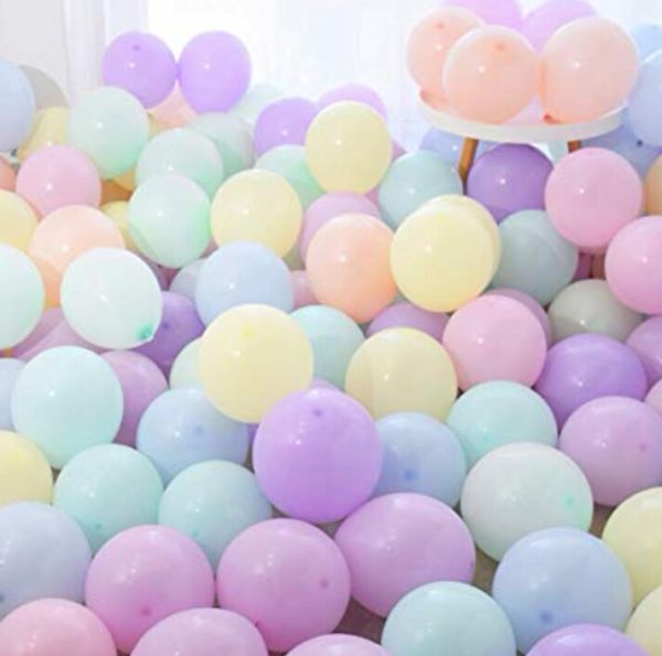 Baby Colored MacaroonBalloons Pack Of 25 - Image 2