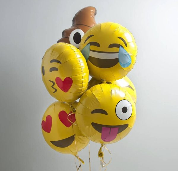 Smiley Face Balloons Set