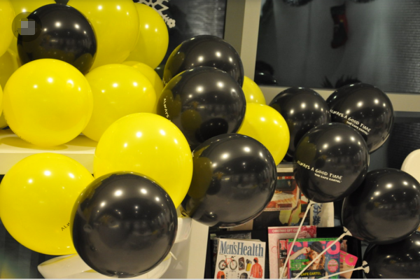 Yellow & Black Balloons Set - Image 2