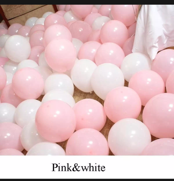 Pink Banner With Balloons - Image 3