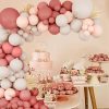 50 Smokey Pink Grey & Pink Balloons Pack