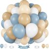 50 Dusty Blue Balloons Theme